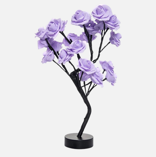 LED Bonsai Rosenlampe